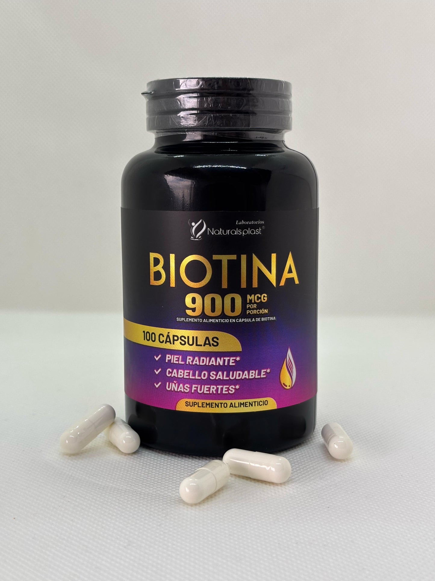 Biotina 900 mgc x 100 Cápsulas