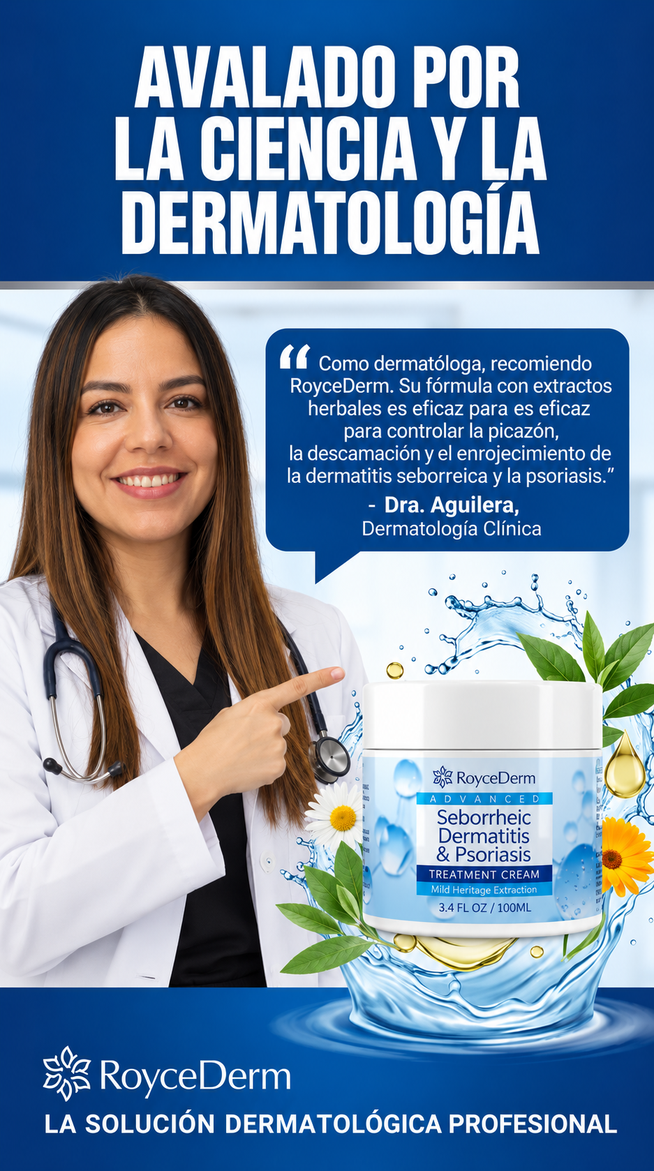 Roycederm® - Crema Reparadora para Dermatitis