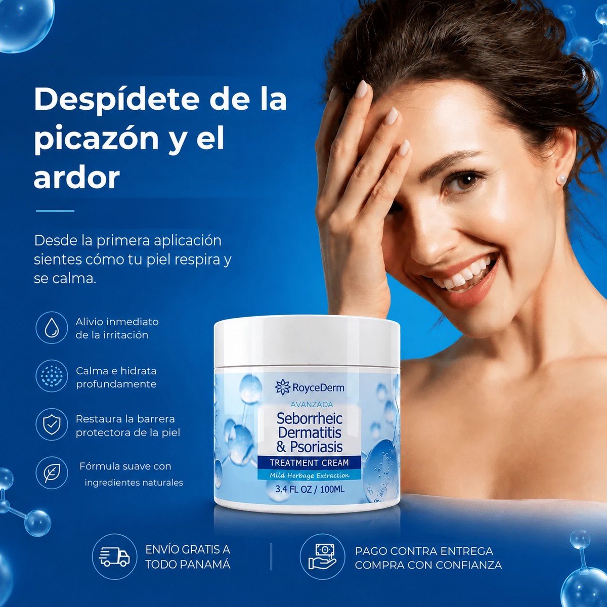 Roycederm® - Crema Reparadora para Dermatitis