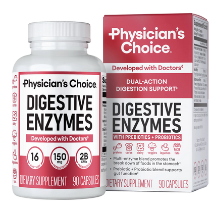 Physician's Choice™ Enzimas Digestivas Anti-Hinchazón Extrema