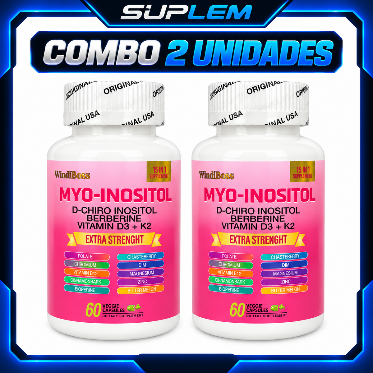COMBO MYO INOSITOL 2 UNIDADES