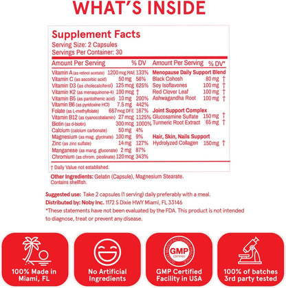 Peach Perfect® Original Multivitamínico con Ashwagandha & Probióticos Premium