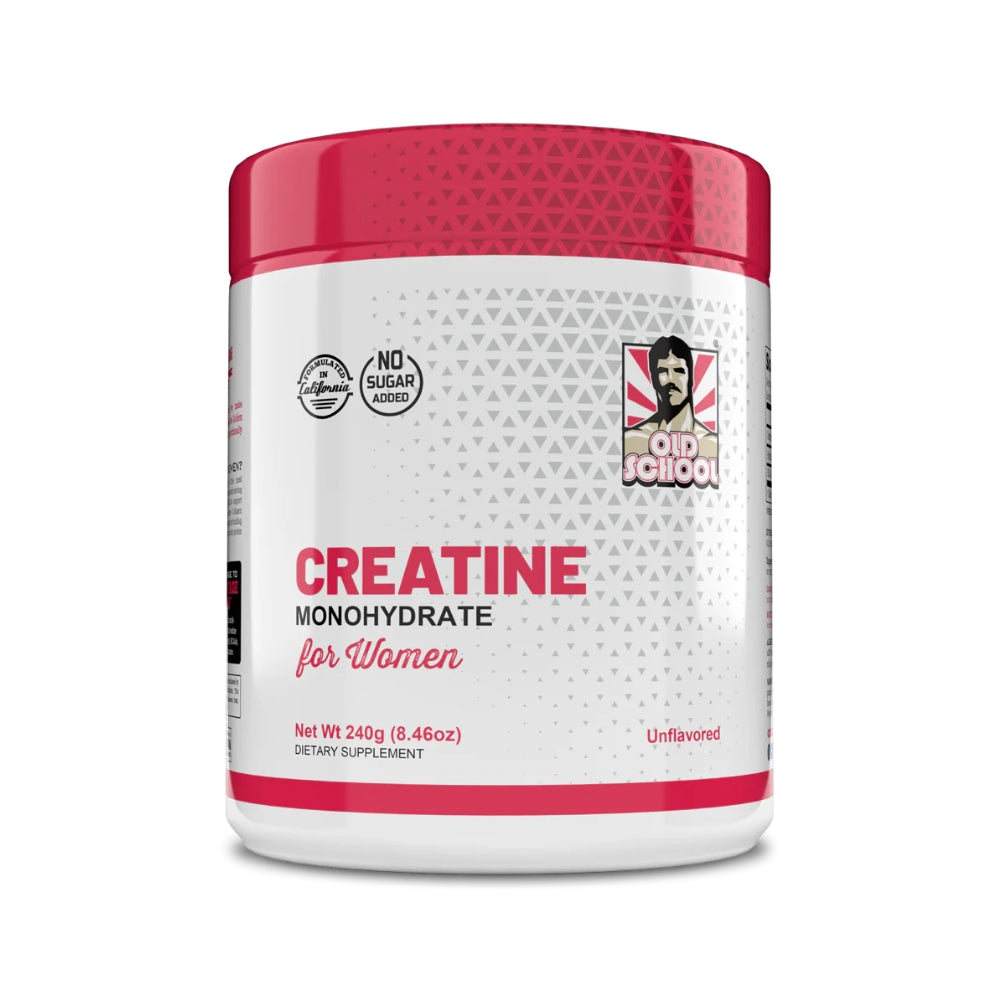 Old School™ Creatina + Colágeno Suplemento para Aumento y Firmeza de Glúteos