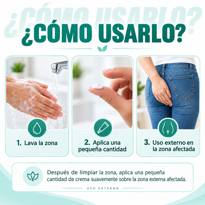 Linpel™ Crema Para Hemorroides Alivio Herbal Y Picazón