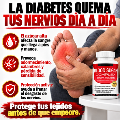 Tratamiento Natural para la Diabetes Control de Azúcar y Protección Nerviosa