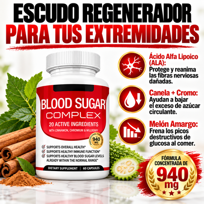 Tratamiento Natural para la Diabetes Control de Azúcar y Protección Nerviosa