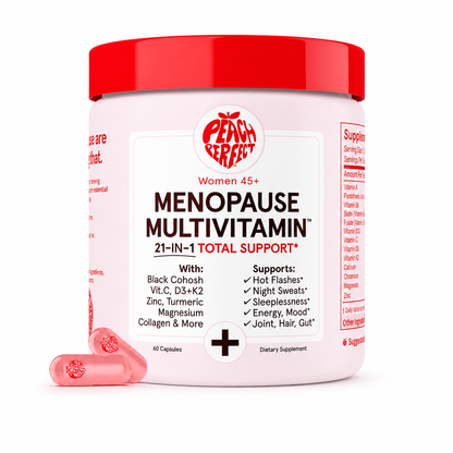 Peach Perfect® Original Multivitamínico con Ashwagandha & Probióticos Premium