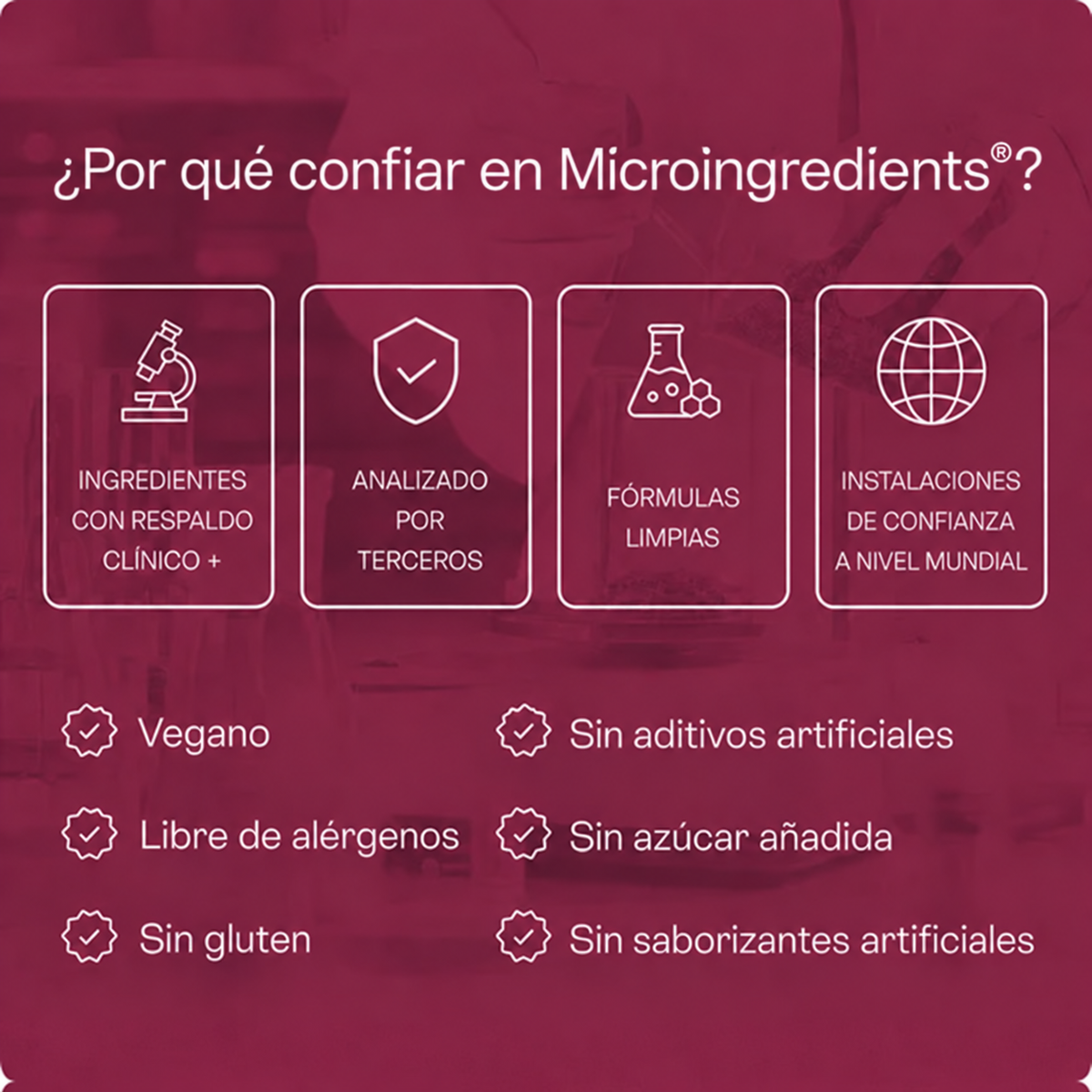 Microingredients™ Complejo De Magnesio Para Vitalidad Femenina Con Ashwagandha