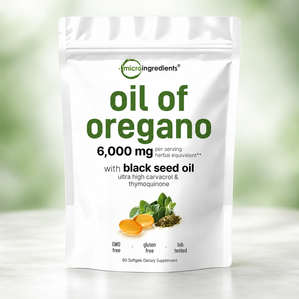 Oil of oregano™ Cápsulas de Aceite de Orégano para Digestión y Defensas