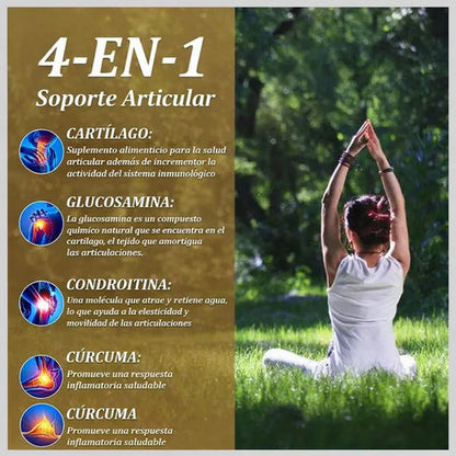 Calcitrin Gold Suplemento 60 Cápsulas | Refuerzo de Calcio y Glucosamina