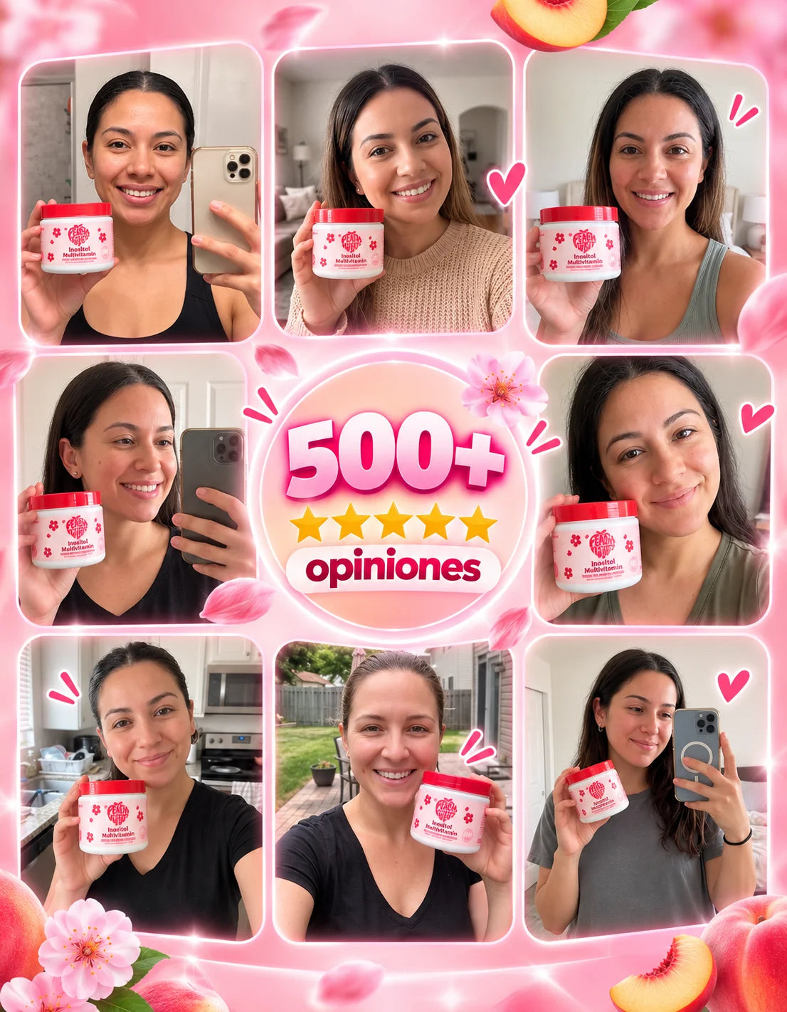 Inositol Peach Perfect 60 cápsulas