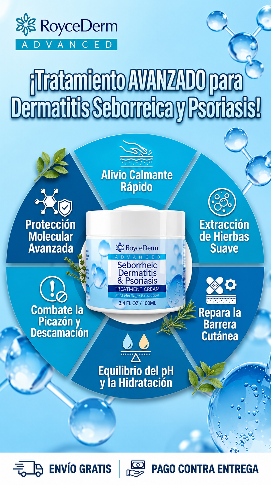 Roycederm® - Crema Reparadora para Dermatitis
