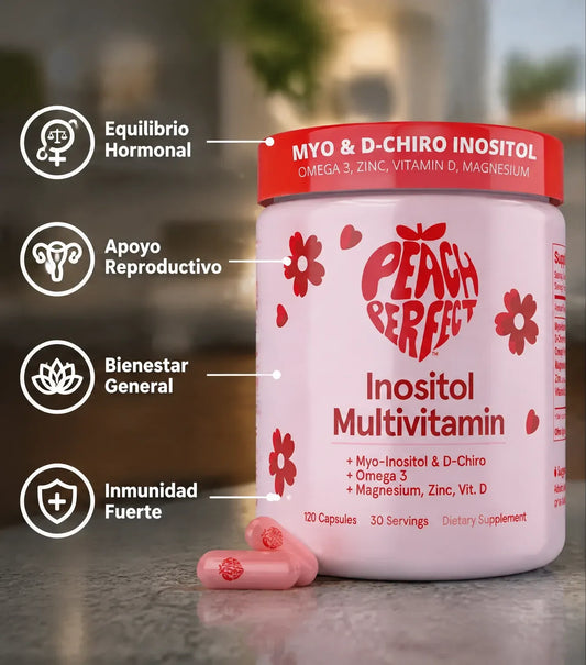 Inositol Peach Perfect 60 cápsulas