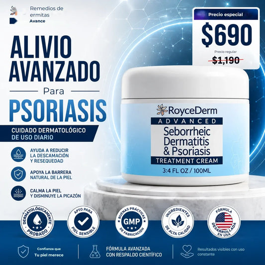 Roycederm® - Crema Reparadora para Dermatitis